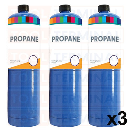 3pk propane gas 400g bottle - 3pk,
