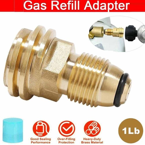 Bbq propane gas - refill, adapter